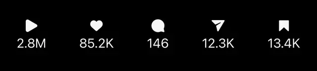 Instagram post 3 stats